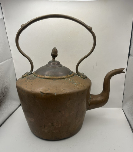 Antico bollitore rame - bollitore,