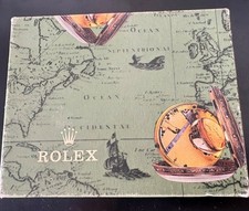 ROLEX GREEN WORLD MAP SCATOLA