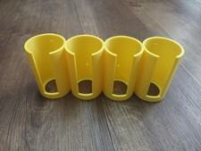 Supporto tubo mastice sigillante silicone 4 tubi telaio staffa parete furgone montabile