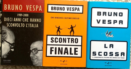 Bruno vespa lotto 3 libri - vespa, -lotto