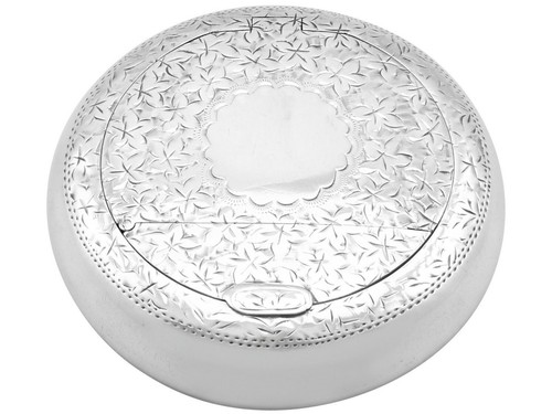 Scatola argento sterling - in,