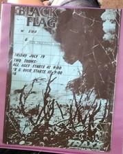 Volantino punk rock originale