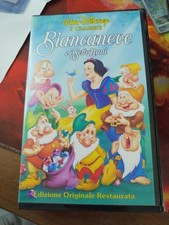 Vhs walt disney biancaneve i - disney,