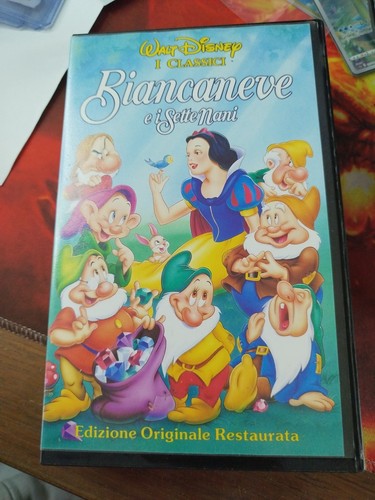 Vhs walt disney - vhs, biancaneve