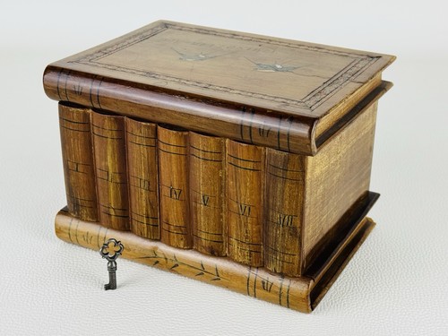 Antica scatola legno a - antica,