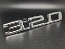 BMW 320 E 21 E21 LOGO SIGLA EMBLEMA FREGIO STEMMA SCRITTA TARGHETTA BADGE TARGA
