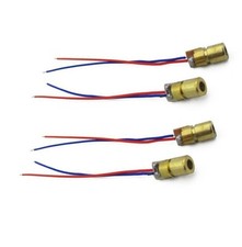 10PCS 650nm 6mm 3V 5mW Modulo