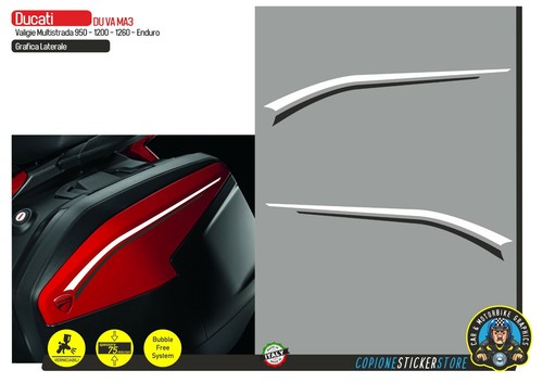 Adesivo valigie ducati - adesivo,