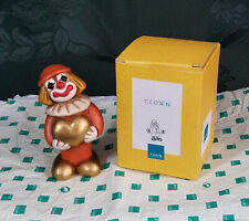 THUN ® SERIE I CLOWN PAGLIACCIO  CON CUORE ORO DA VETRINA SCATOLA NON DEDICATA