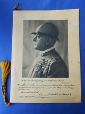 Calendario Regio Esercito 1940 Scuola Artiglieria Genio Savoia Guerra Autografo