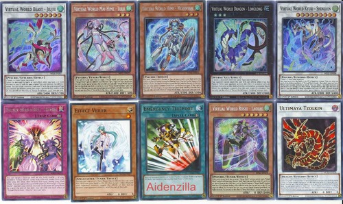 Mazzo mondo virtuale yugioh - mazzo,