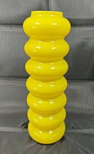 VASO GIALLO IN VETRO SOLSTRALE DESIGN ANNE NILSSON PER IKEA 2011