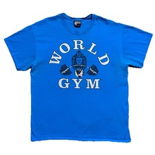 T-shirt vintage World Gym
