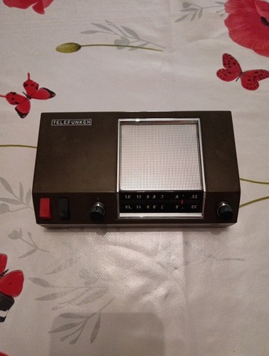Radio transistor telefunken - radio, a