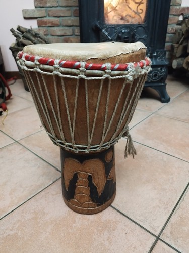 Djembe etnico artigianale - ,
