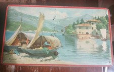 SCATOLA DI LATTA TIN BOX BOITE ANCIENNE AMBROSOLI CARA MOU RONAGO COMO BONELLI 