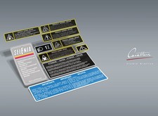 Kit adesivi fiat croma prima - croma,