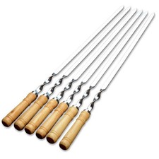6x Spiedini Barbecue 55cm