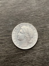 Moneta 1 Lira Arancia Repubblica Italiana 1946 Rara