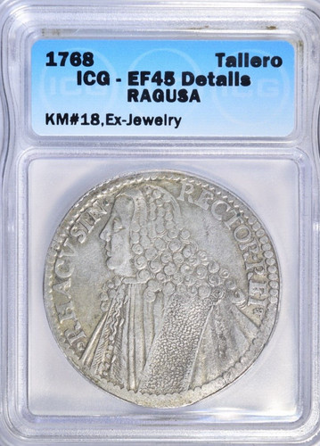 1768 ragusa tallero - 1768,
