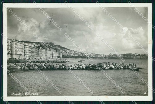 Napoli città veduta generale - città,