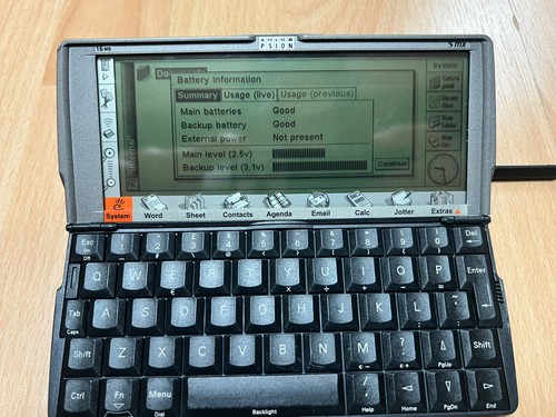Psion plc 5mx palm top - psion,