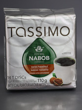 Nabob Swiss Nocciola, Dischi a T per Sistema Bevande Calde Tassimo (14 Conteggi)