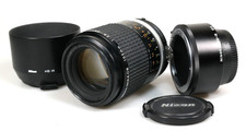 Nikon Micro Nikkor set messa a fuoco manuale Ais 2,8/105 con PN 11 e accessori #261133