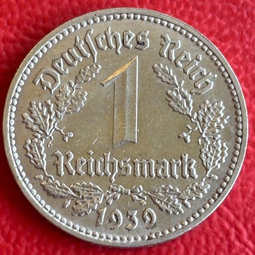 Reichsmark reich 1939 d - 3.,