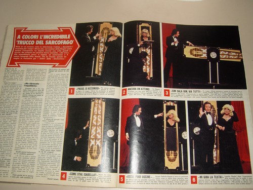 Mago silvan clipping articolo - clipping,