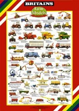 BRITAINS TOYS FARM SHOP POSTER