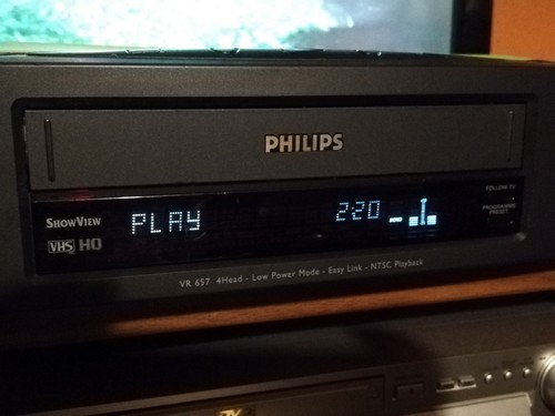 Philips vr657 vcr video - philips,