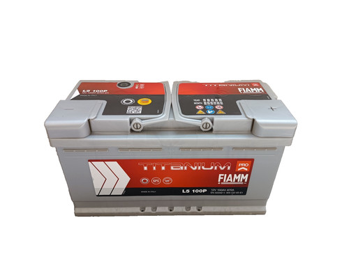 Batteria auto 100ah fiamm - 100ah, l5