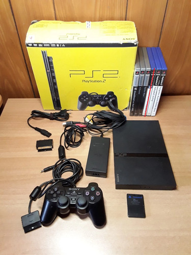Ps2 slim box accessori - ps2, e