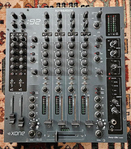 Allen heath xone 92 mixer - allen, &