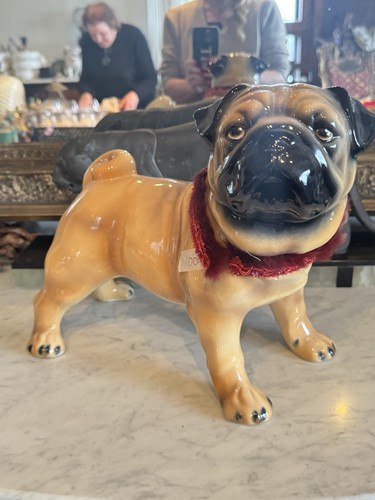 Grande cane statua carlino - statua,