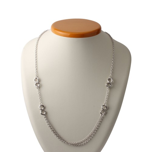 Collana infinity donna argento - donna,
