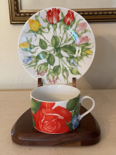 Taitu rose tea cup saucer - rose,