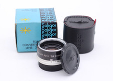 Soligor Tele Converter Lens 2x per Pentax Japan con custodia e scatola originale vintage