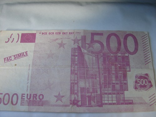 Billet publicitaire 500 - publicitaire,