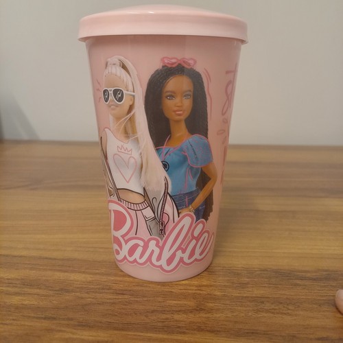 Bicchiere con tappo - con, barbie