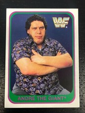 ANDRE IL GIGANTE WWF MERLIN 1991 TRADING CARDS WRESTLING #121 NEAR MINT