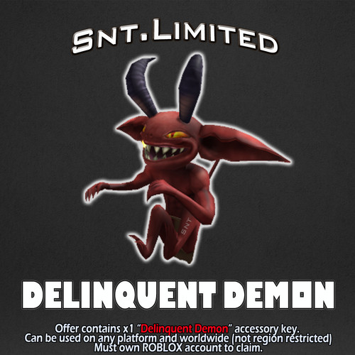 Roblox demone delinquente - roblox,