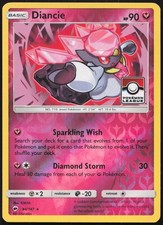 Carte Pokémon Diancie Stamp