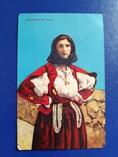 294A CARTOLINA COSTUME DI