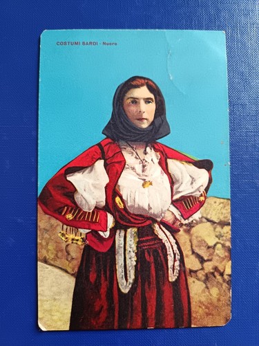 294a cartolina costume - cartolina, di