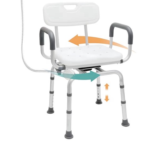 Shower chair swivel 360 - chair, swivel,