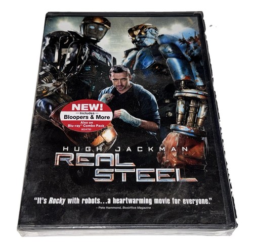 Real steel widescreen dvd - steel,