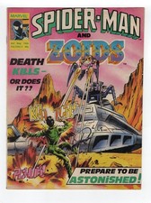 1984 MARVEL INCREDIBILE SPIDER-MAN #258, ZOIDS & FANTASTIC FOUR #273 RARA CHIAVE UK