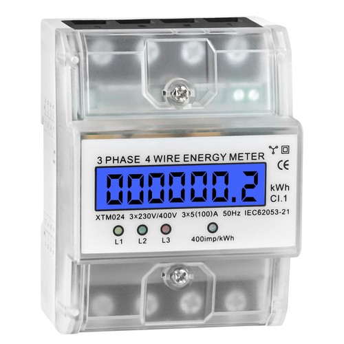 Contatore elettrico fasi 4 - contatore,